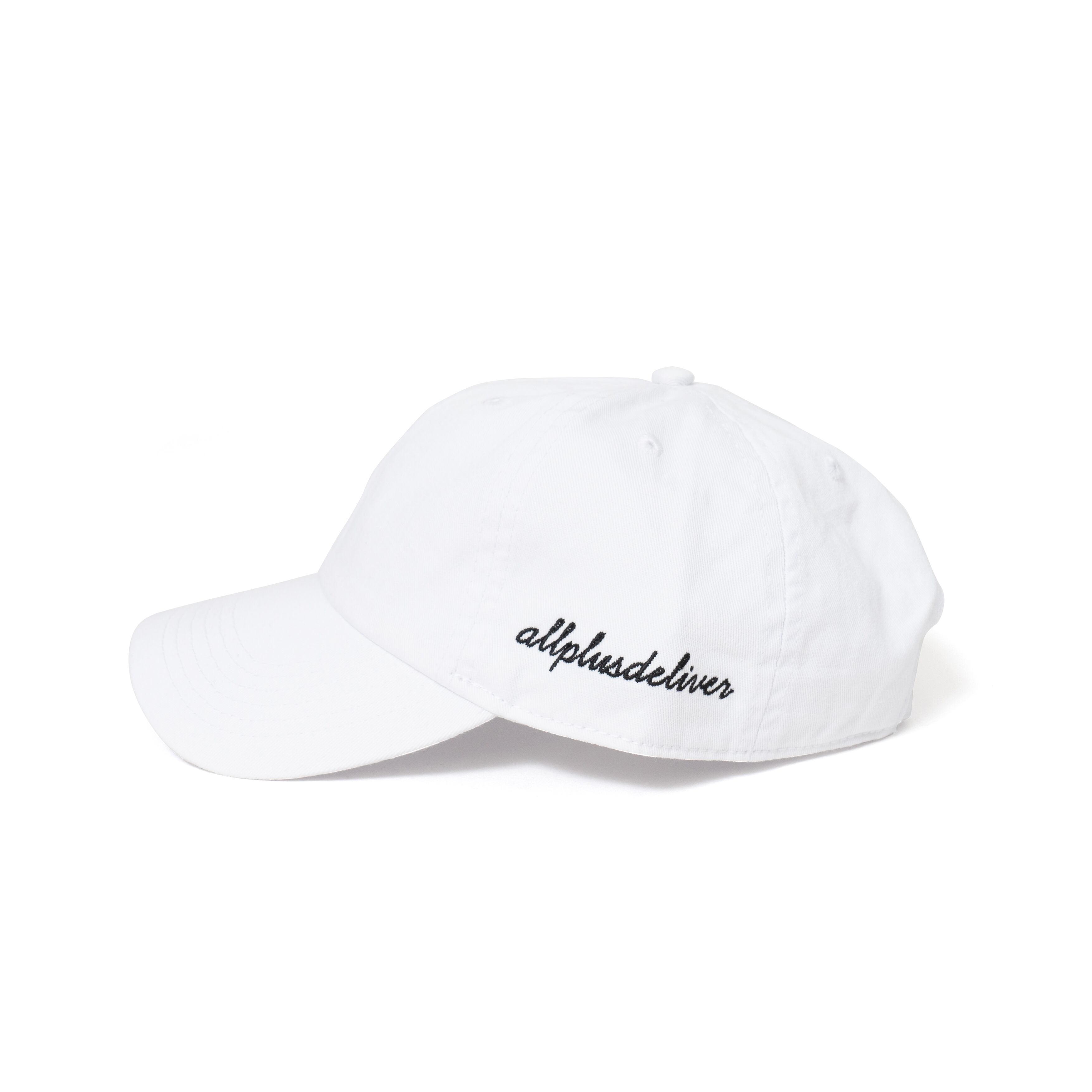 ALPSDR SIDE LOGO CAP / WHITE