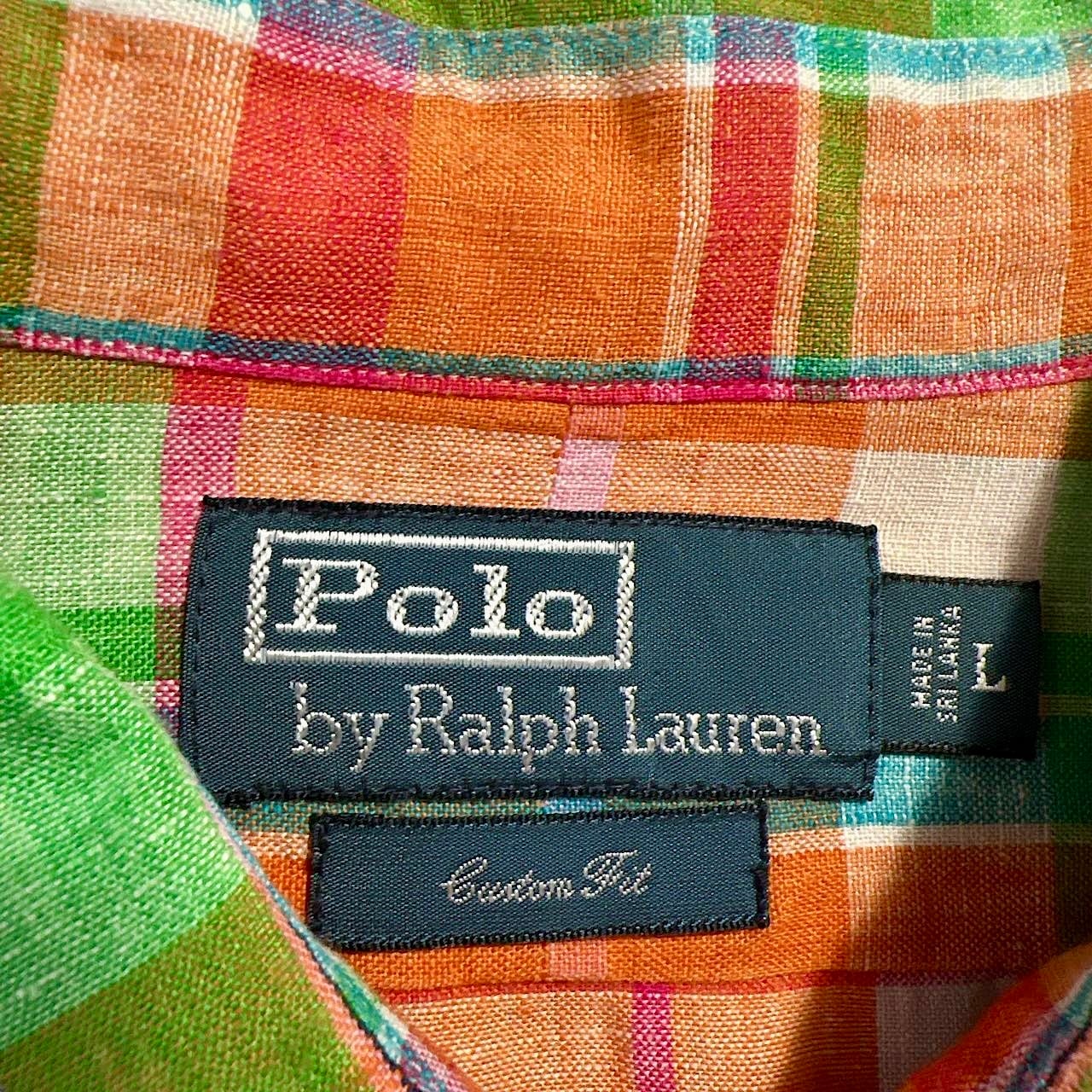 ラルフローレン POLO RALPH LAUREN size：L リネンシャツ 長袖