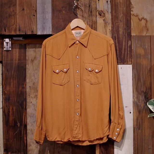 1960s WASHINGTON DEE-CEE Rayon Western Shirt / ヴィンテージ ...