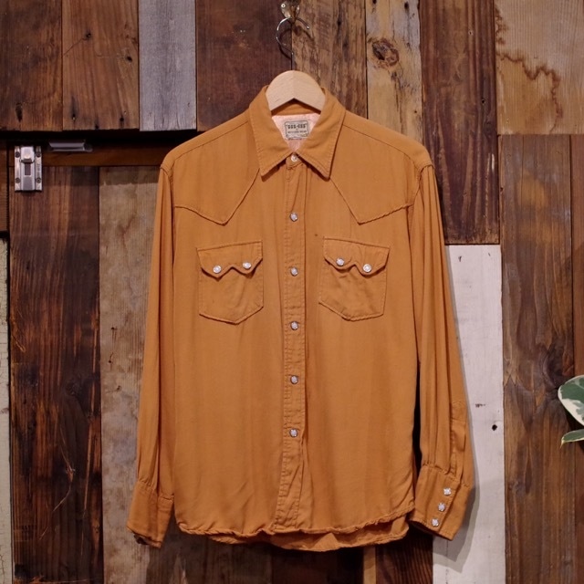 1960s WASHINGTON DEE-CEE Rayon Western Shirt / ヴィンテージ レーヨン ウエスタン シャツ