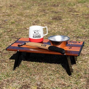 grn outdoor ( ジーアールエヌ アウトドア ) MONI-MINI TABLE (CRAZY) ミニテ ーブル ソロ キャンプ アウトドア グッズ 用品 折りたたみ コンパクト 軽量 go0466f