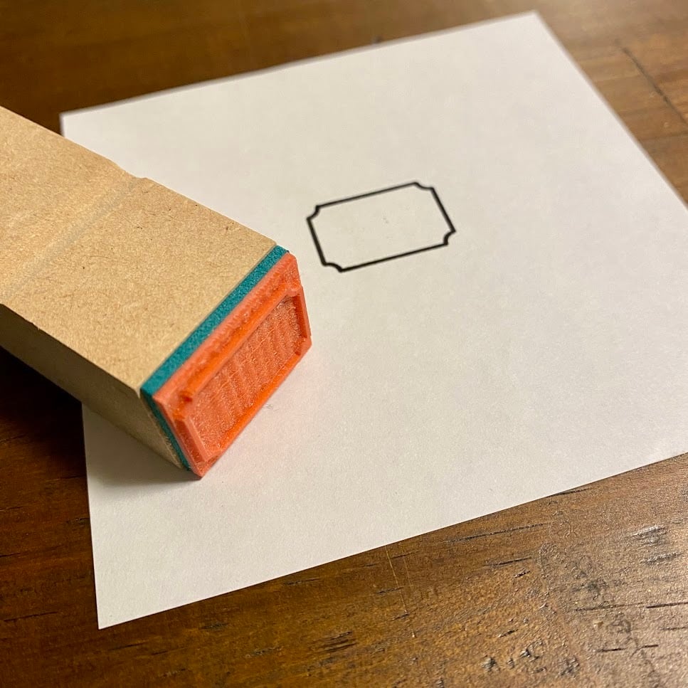 フランスの番地プレートの枠っぽい枠 | ノウト通販係