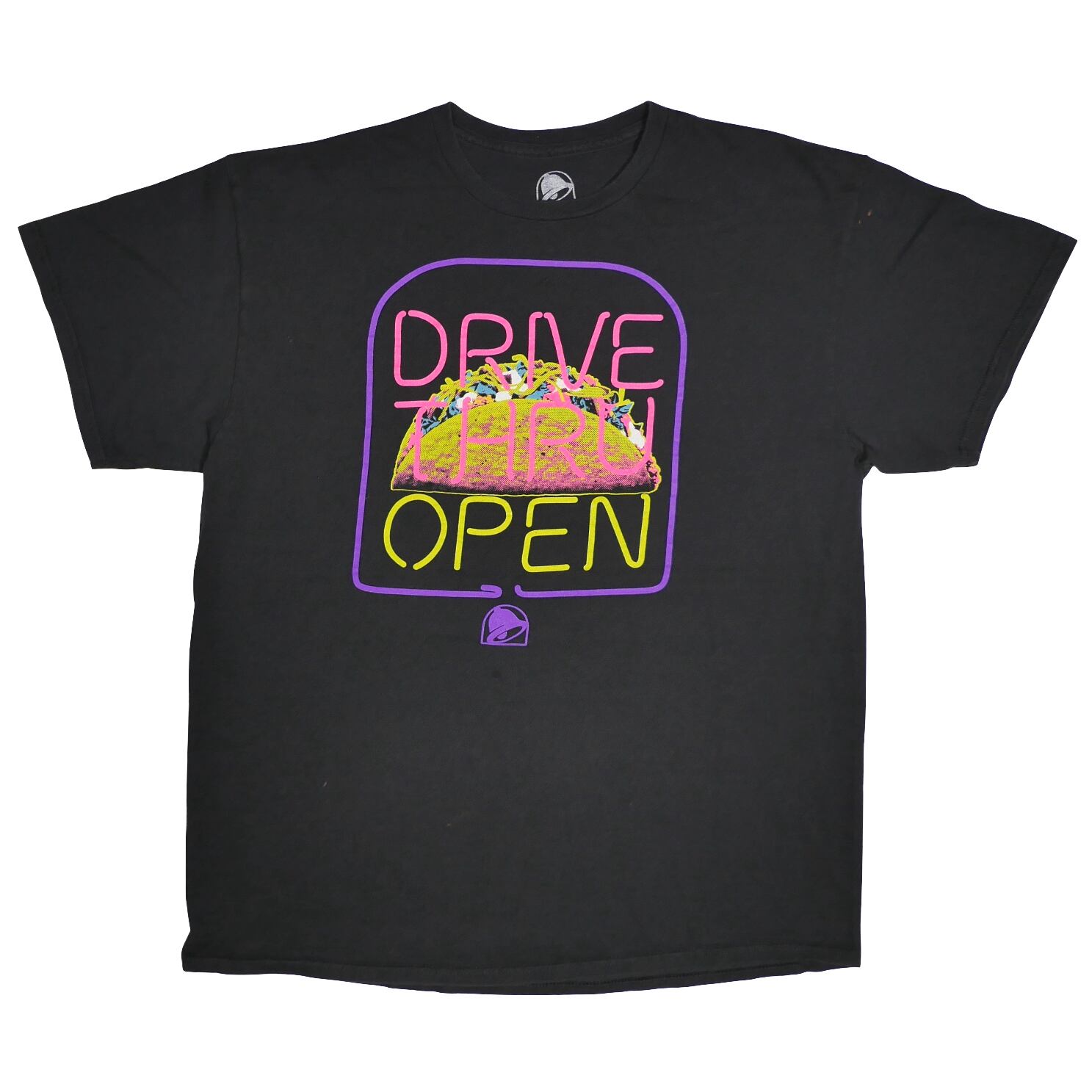 USED【L】Taco Bell Drive Thru Open Tee