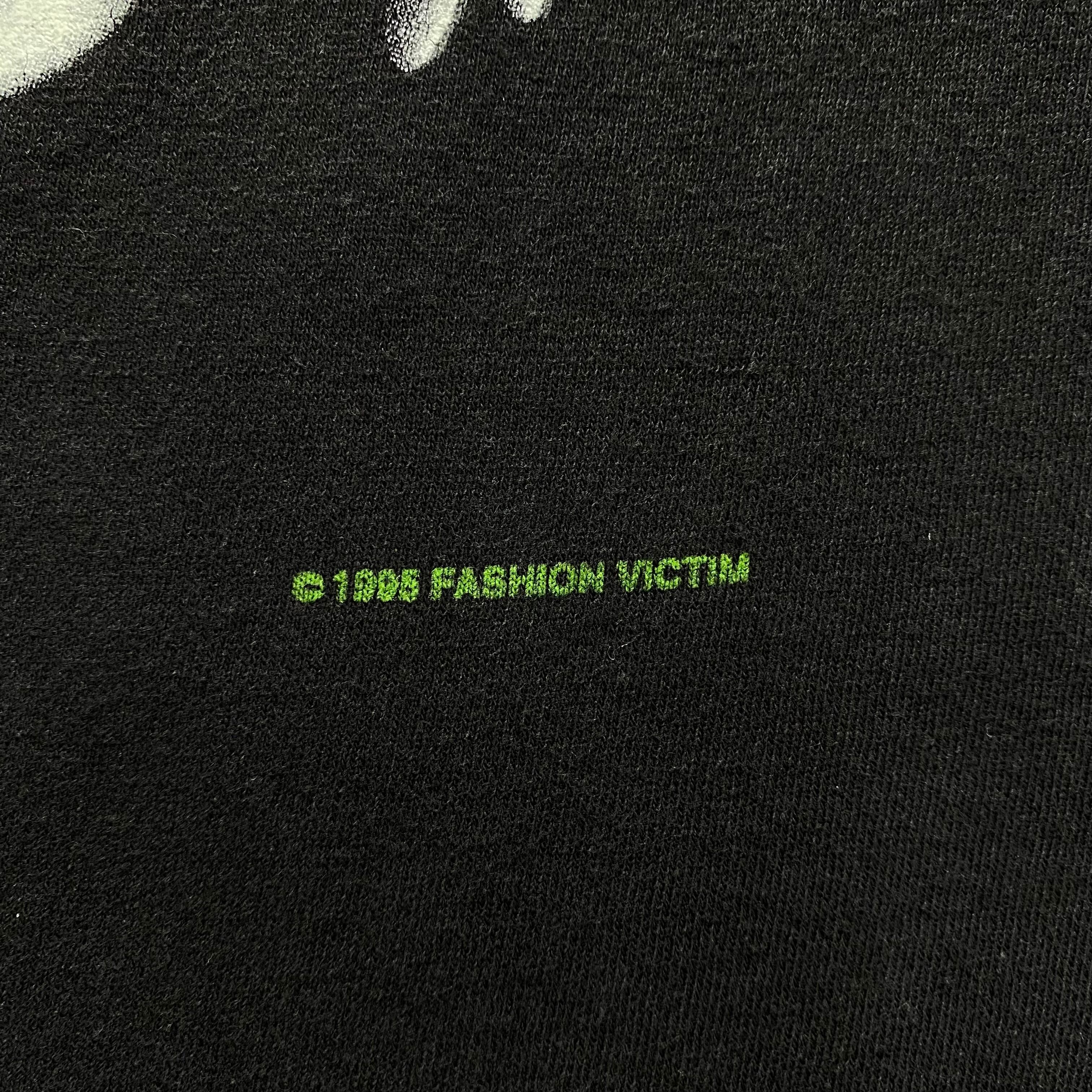 90s Vintage FASHION VICTIM Alien sweat Vintage Alien Head Shirt