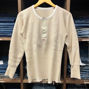 1930s WOOL HENLEY CUT SEW