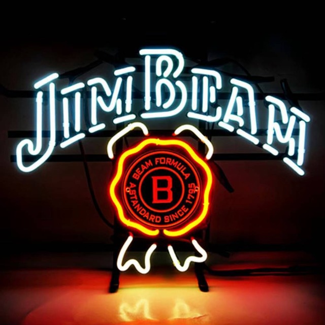 JIMBEAM ジムビーム ネオンサイン 自営 BAR 店舗 かっこいい おしゃれ 