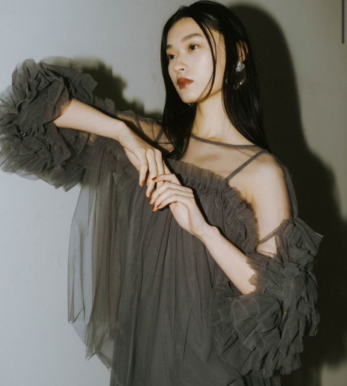 all in one × decorative tulle tops Decorative Tulle Tops / GRAY | kiddo.com