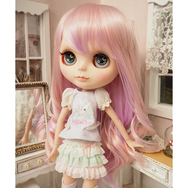 blythe _w-318ゴールドモカグラデーション✨トスカナラムウィッグ