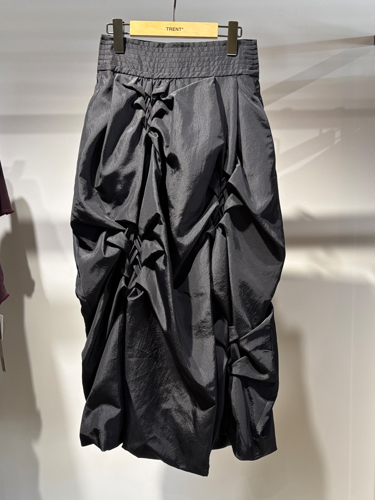 Create Clair クリエイトクレイル / Shiny taffeta balloon skirt - 1