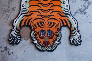 Tibetan Tiger Rug 《Mサイズ•ウール029》チベタンタイガーラグ