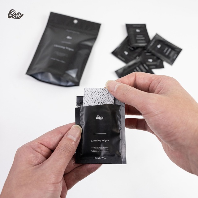 KicksWrap[キックスラップ] Cleaning Wipes(クリーニングワイプス) 20枚入り スニーカー 靴 専用 ウェットシート ケア 汚れ落とし