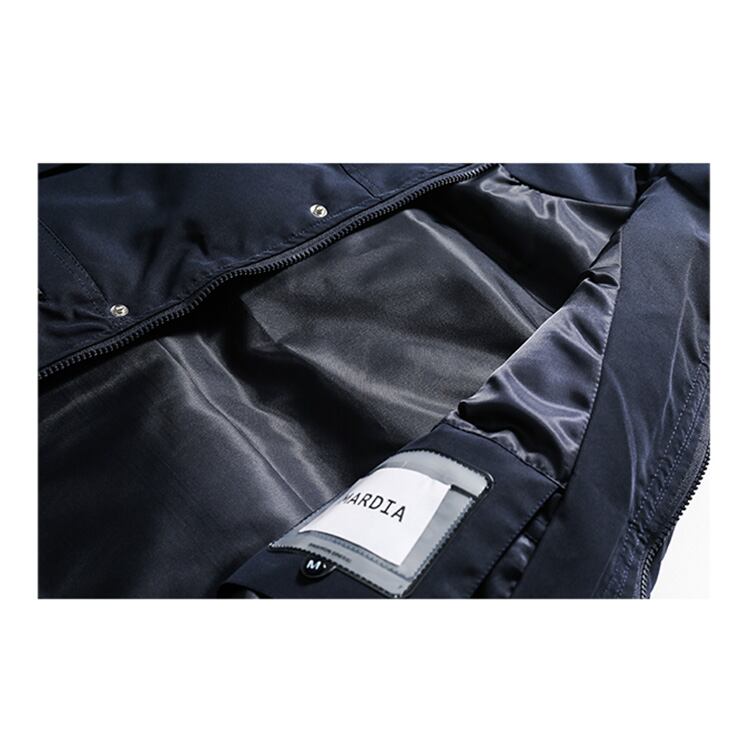 ★RETRO LARGE POCKET STAND COLLAR VEST　　　12308