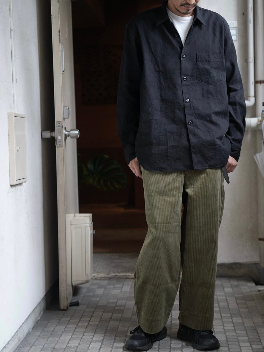 TUKI(ツキ) / RESTOCK s/s WIDE TROUSERS -khaki-(0168) | Signs
