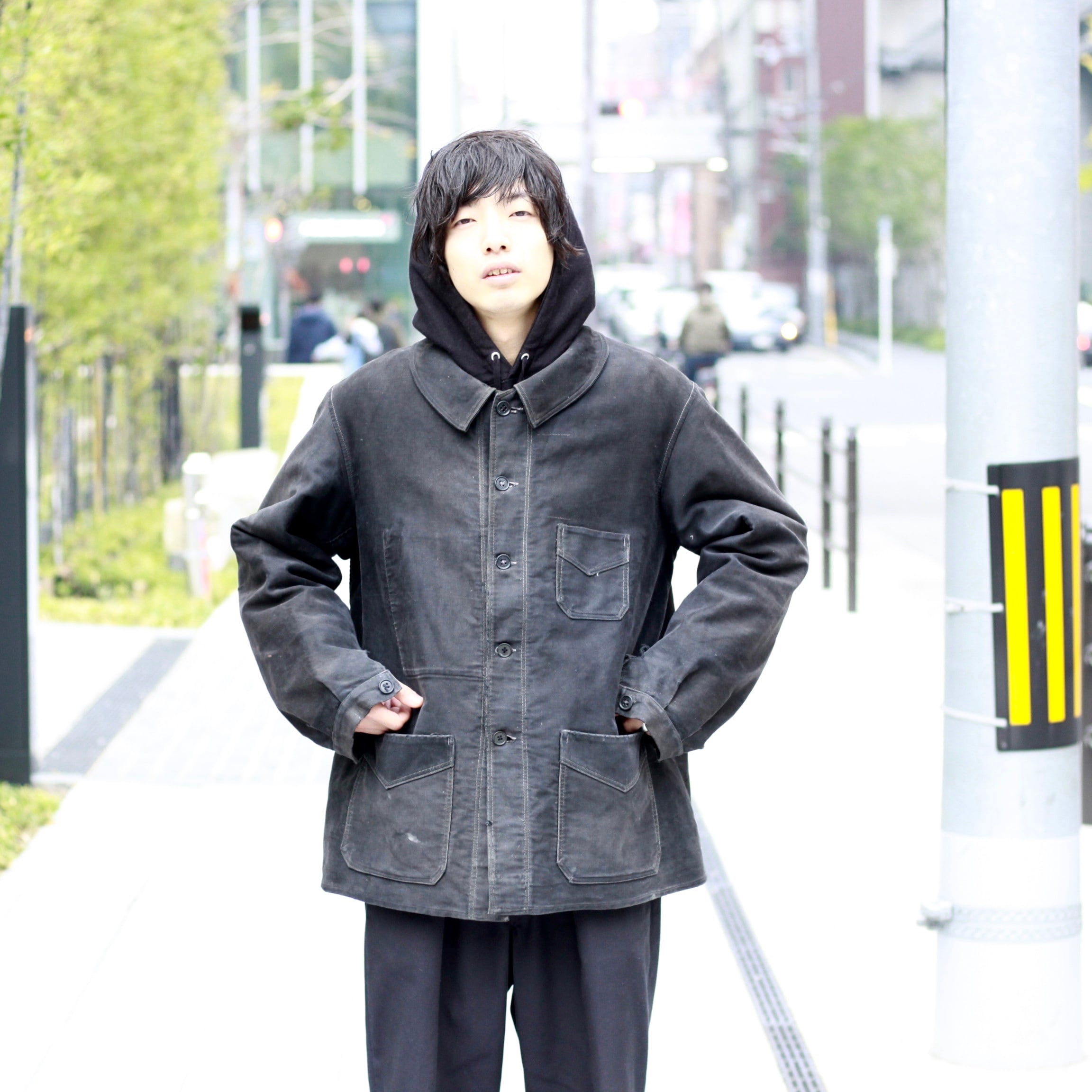 vintage  moleskin coat モールスキン コート ジャケット