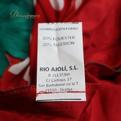 フラメンコ 衣装 RIO AJOLÍ, S.L. ドレス ワンピース レッド系 グリーン系 赤 緑 柄 模様 華やか ダンス パーティ 発表会 水玉 花柄 レディース 踊り 舞台 総柄 カラフル かわいい 派手 舞台ダンス衣装