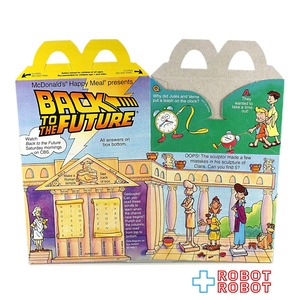マクドナルド 空箱 バック・トゥ・ザ・フューチャー ローマ ハッピーミールトイ