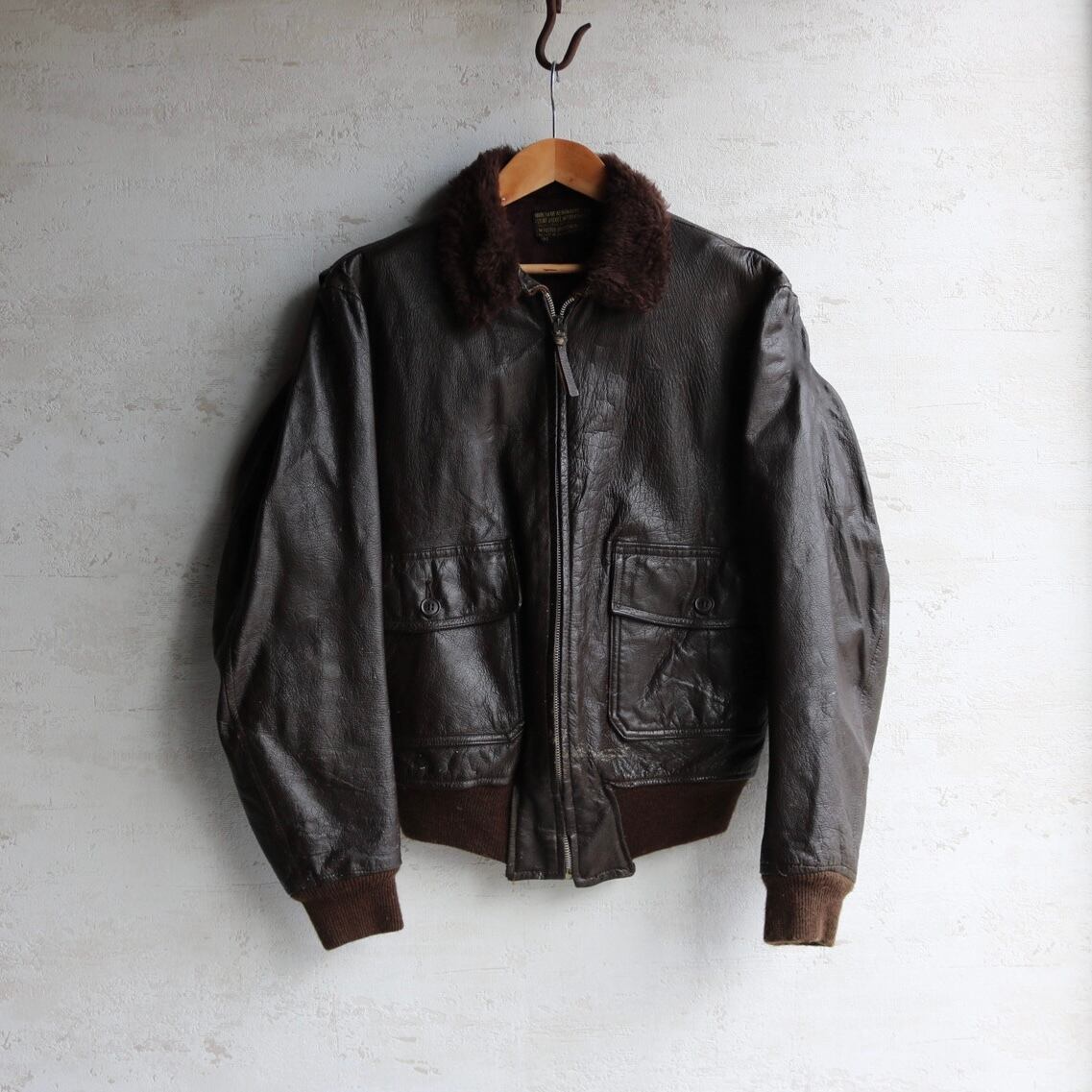 希少 リーバイス 本革 レザージャケット L ビンテージ 革ジャン 短丈