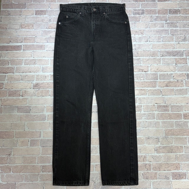 1990s LEVI'S 505 DENIM PANT 後染めBLACK USA