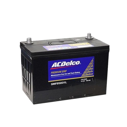 【個人宅配送不可、法人様ご住所宛のみ配送可】ACデルコ メンテナンスフリーバッテリー SMF95D31L AC delco