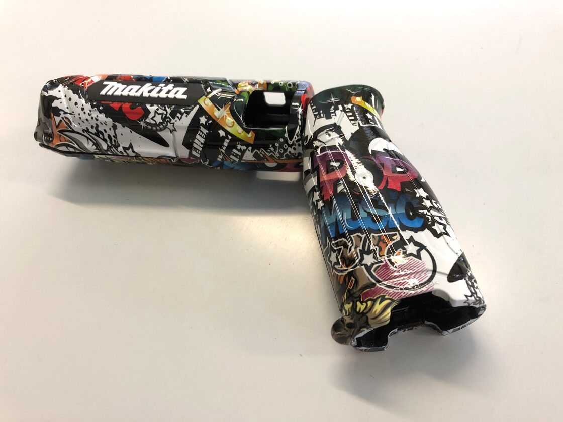 マキタ TD022用 カスタム外装 ストリート柄 makita ペンインパクト 