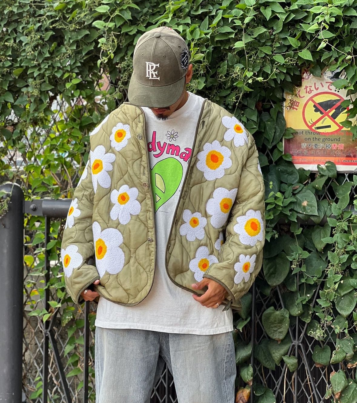 READYMADE】RE-NY-KH-00-00-260/LINER JACKET/KHAKI | AYIN