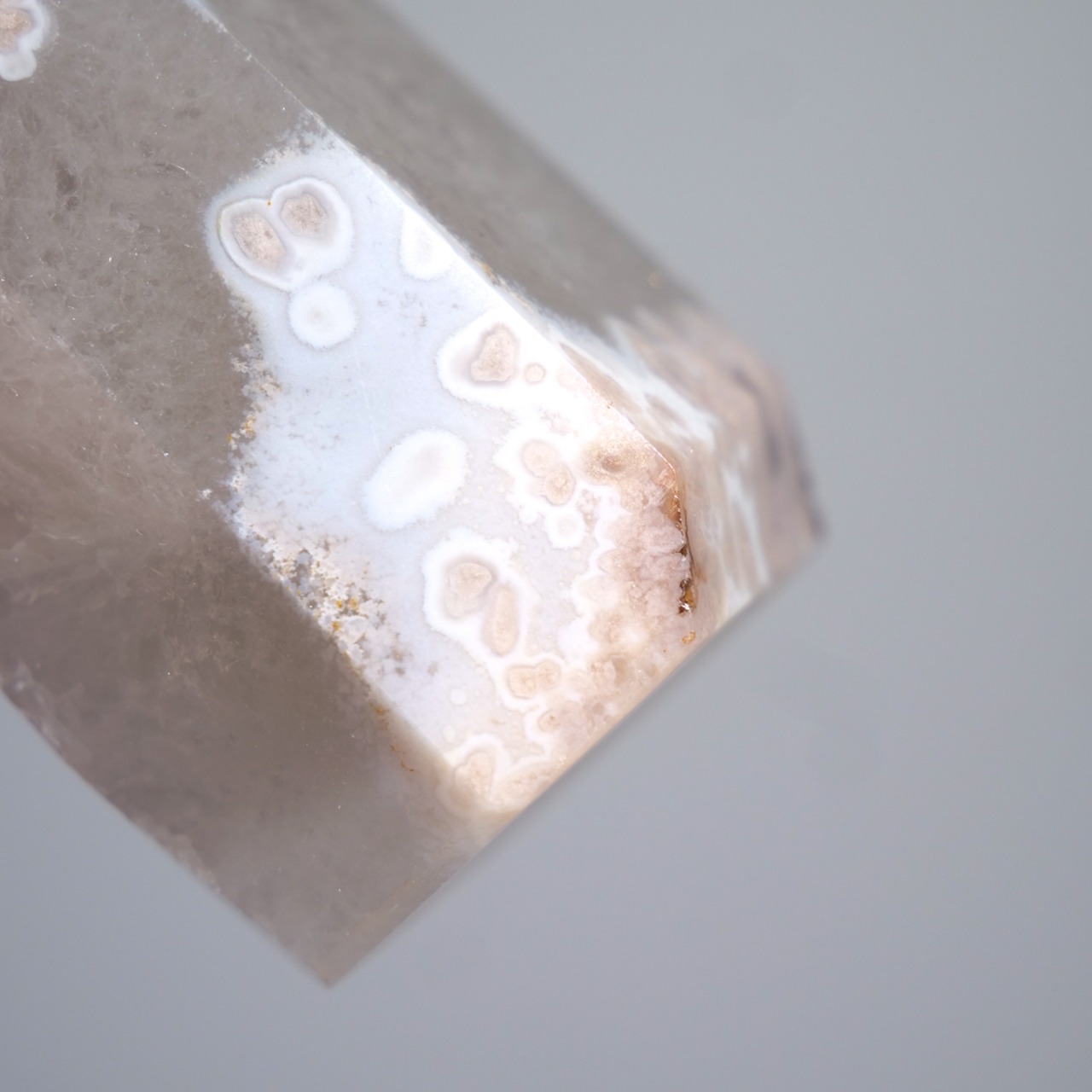 グリーンクォーツ フラワーアゲート / タワー ポイント【BIG】