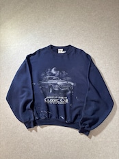 “CLASSIC CAR” print sweatshirt