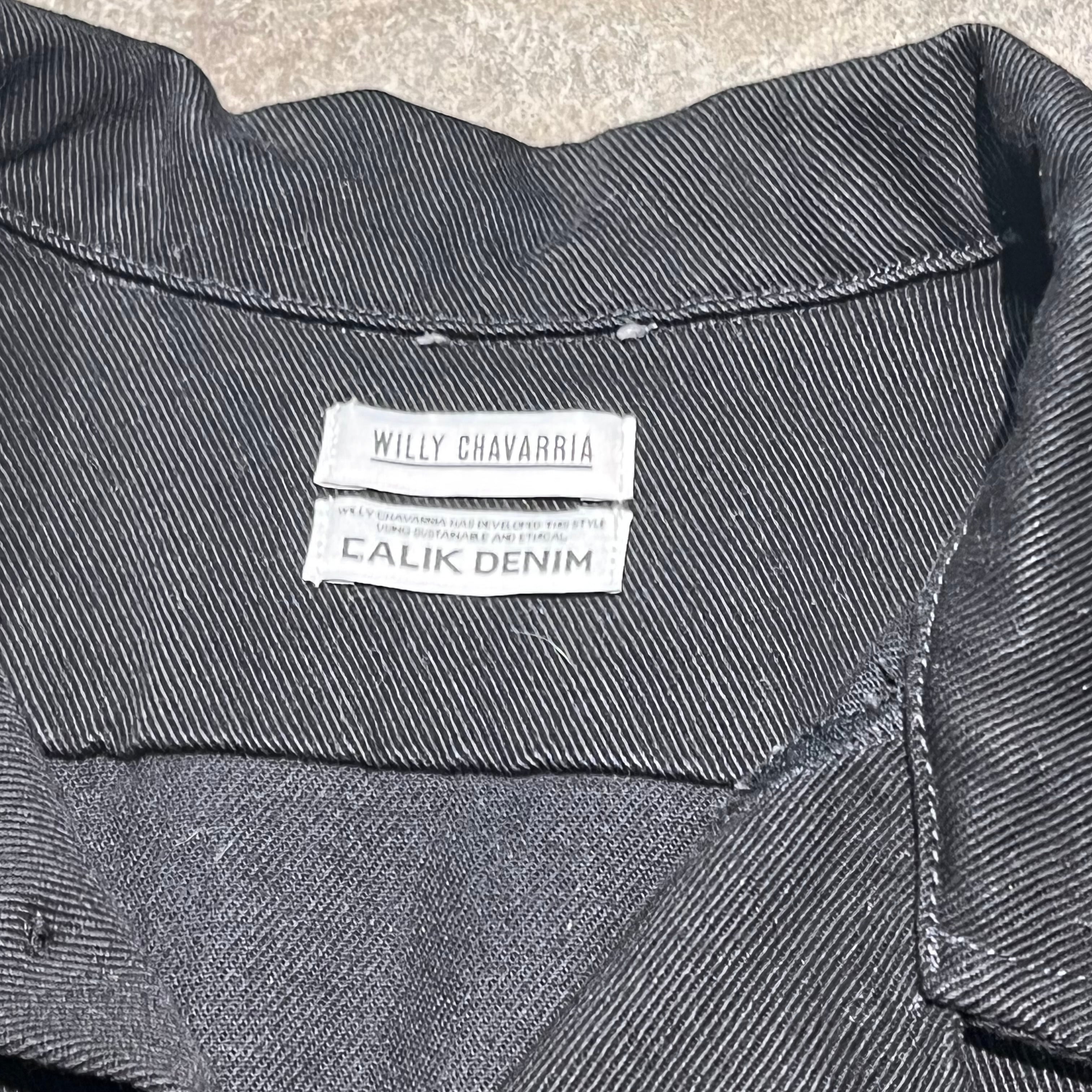 WILLY CHAVARRIA ウィリーチャバリア SILVERLAKE JACKET CALIK DENIM