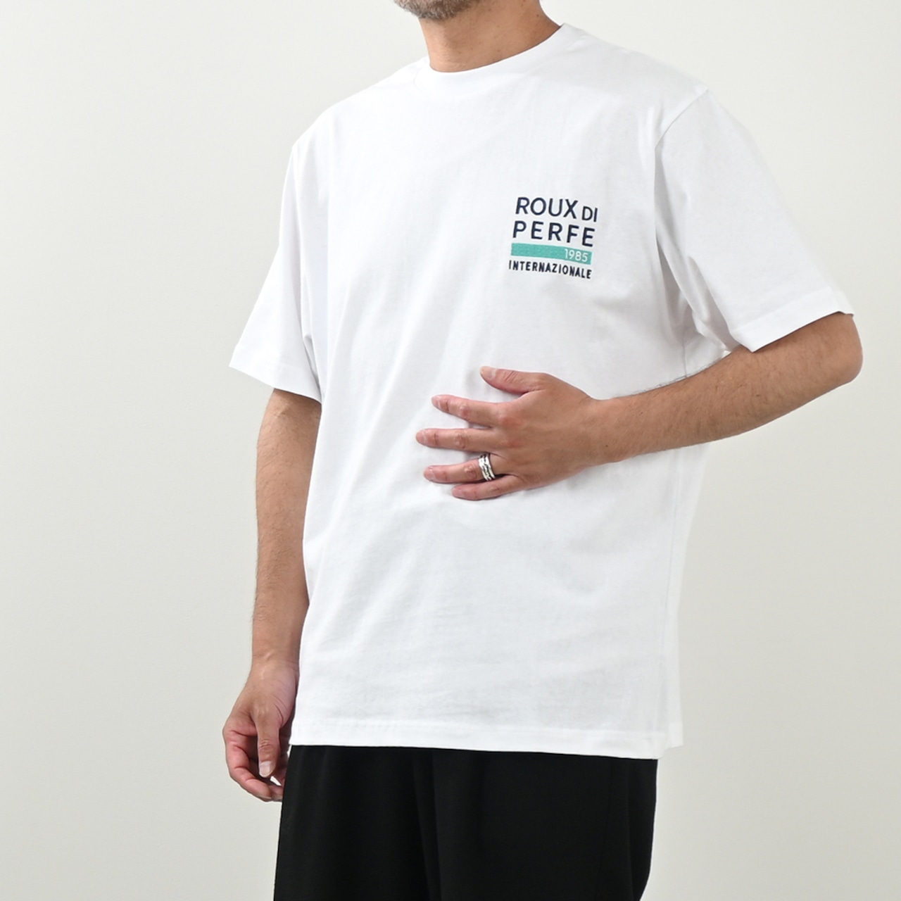 RDPロゴ刺繍Tシャツ