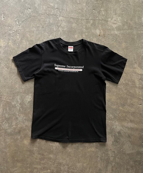 Supreme Incorporated ロゴプリント Tシャツ S ブラック