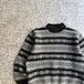 CDG homme / AD1989 wool Nordic knit size Free