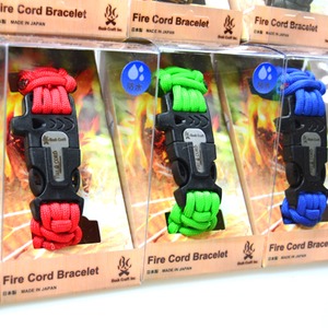 Bush Craft Inc ブッシュクラフト ファイヤーコードブレスレット (Fire Cord Bracelet)