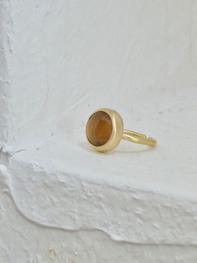 STONE RING / Tiger Eye