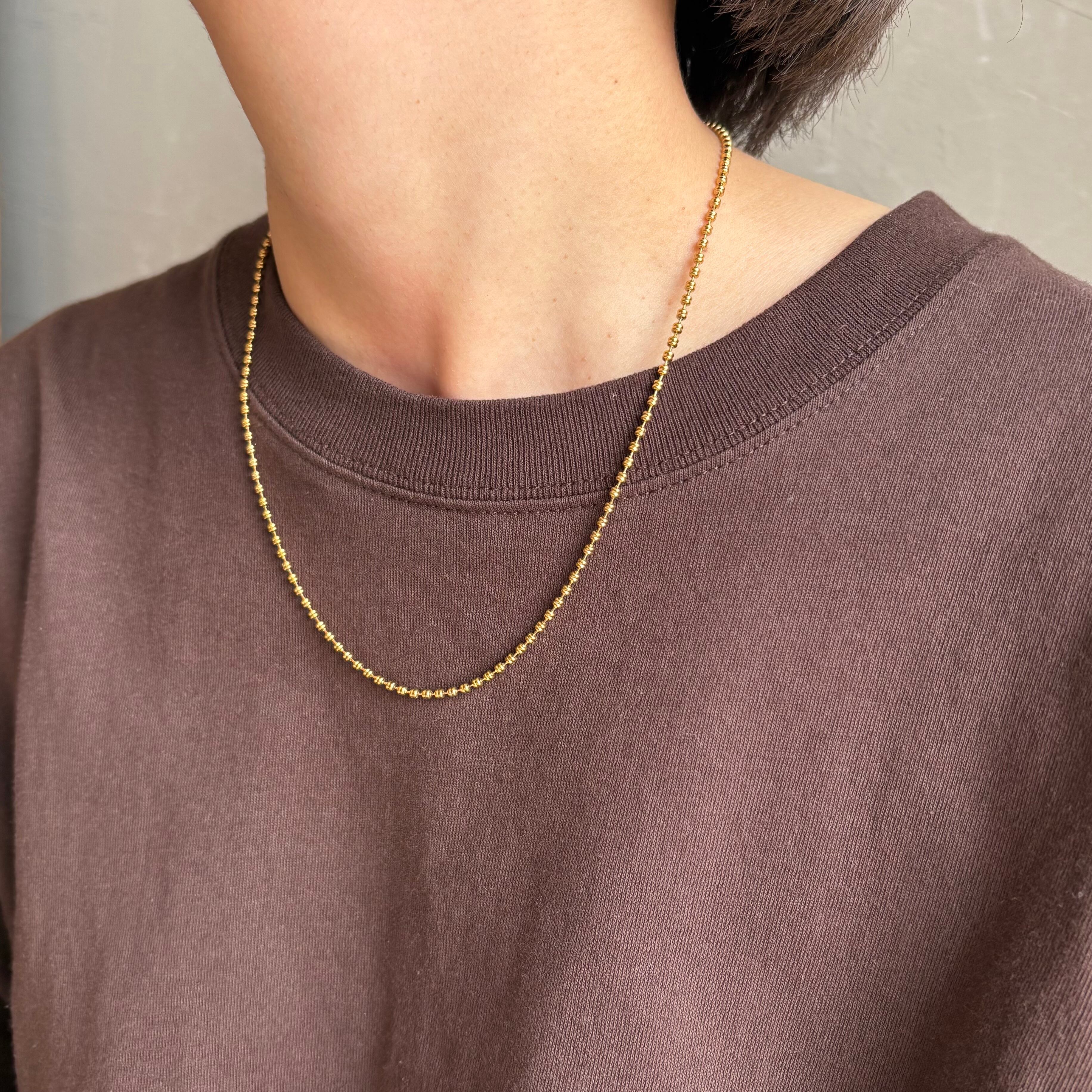 数量限定再販!【 think of me 】marshmallow necklace