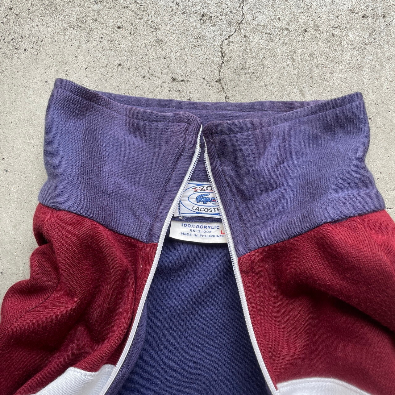 70〜80年代 LACOSTE IZOD ラコステ アイゾッド ジャージ トラック 
