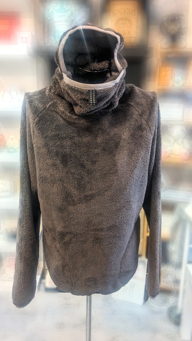 超美品   CCP   FULL FACE PARKA     GREY    L SIZE      LT-WA20