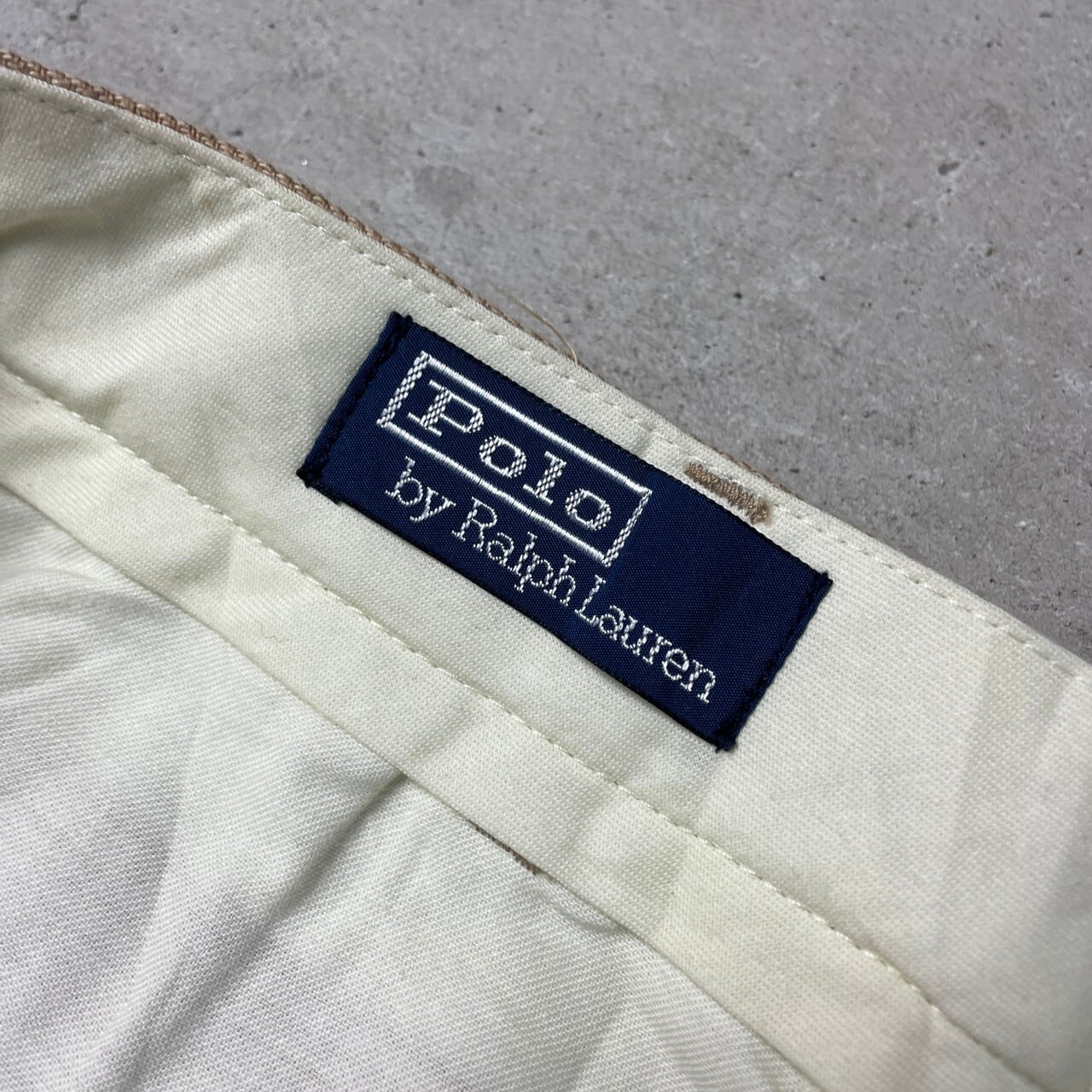 DEAD STOCK Polo by Ralph Lauren ポロバイラルフローレン ツータック