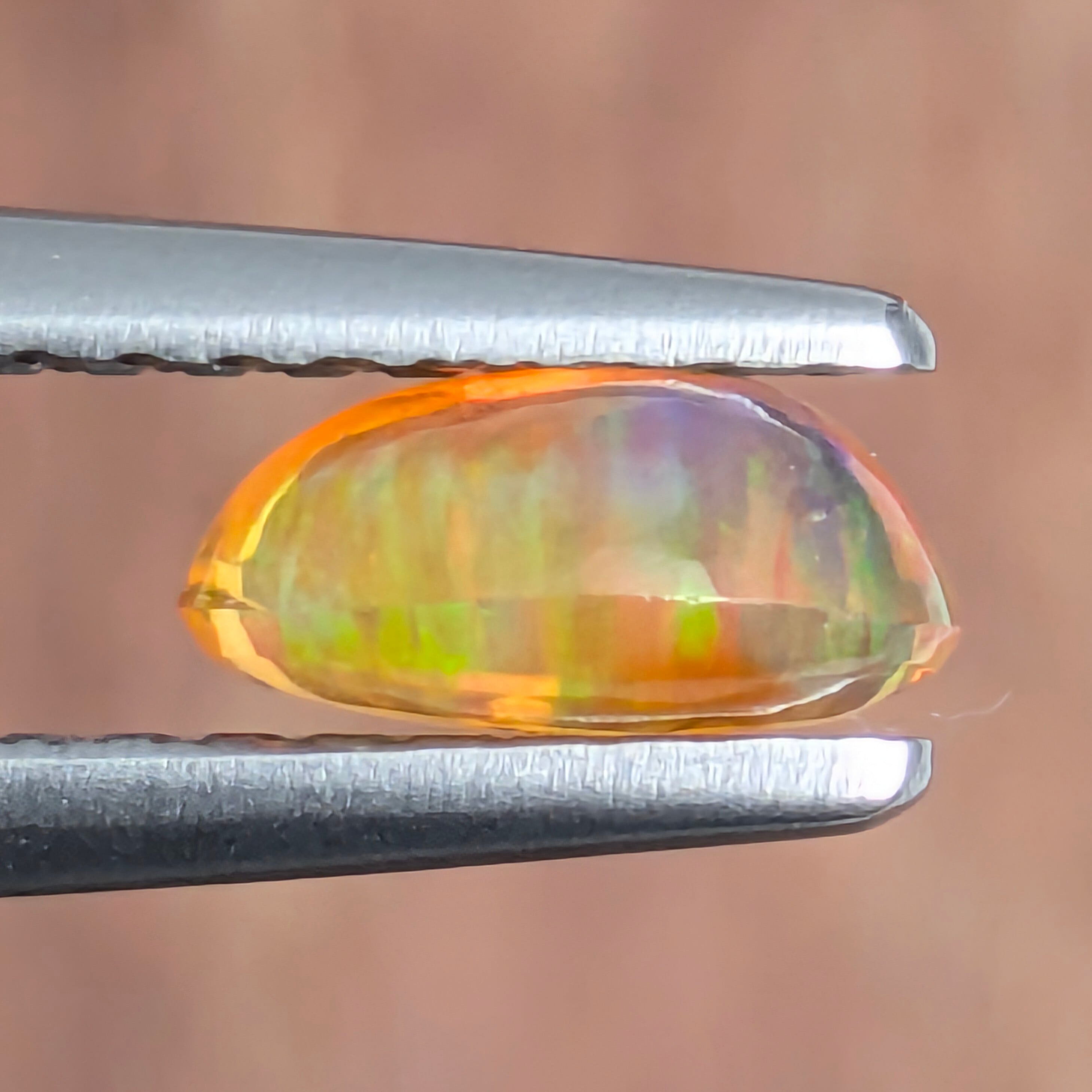 ファイアオパールルース メキシコ産 【0.46ct】 PRO208263 | Gem's