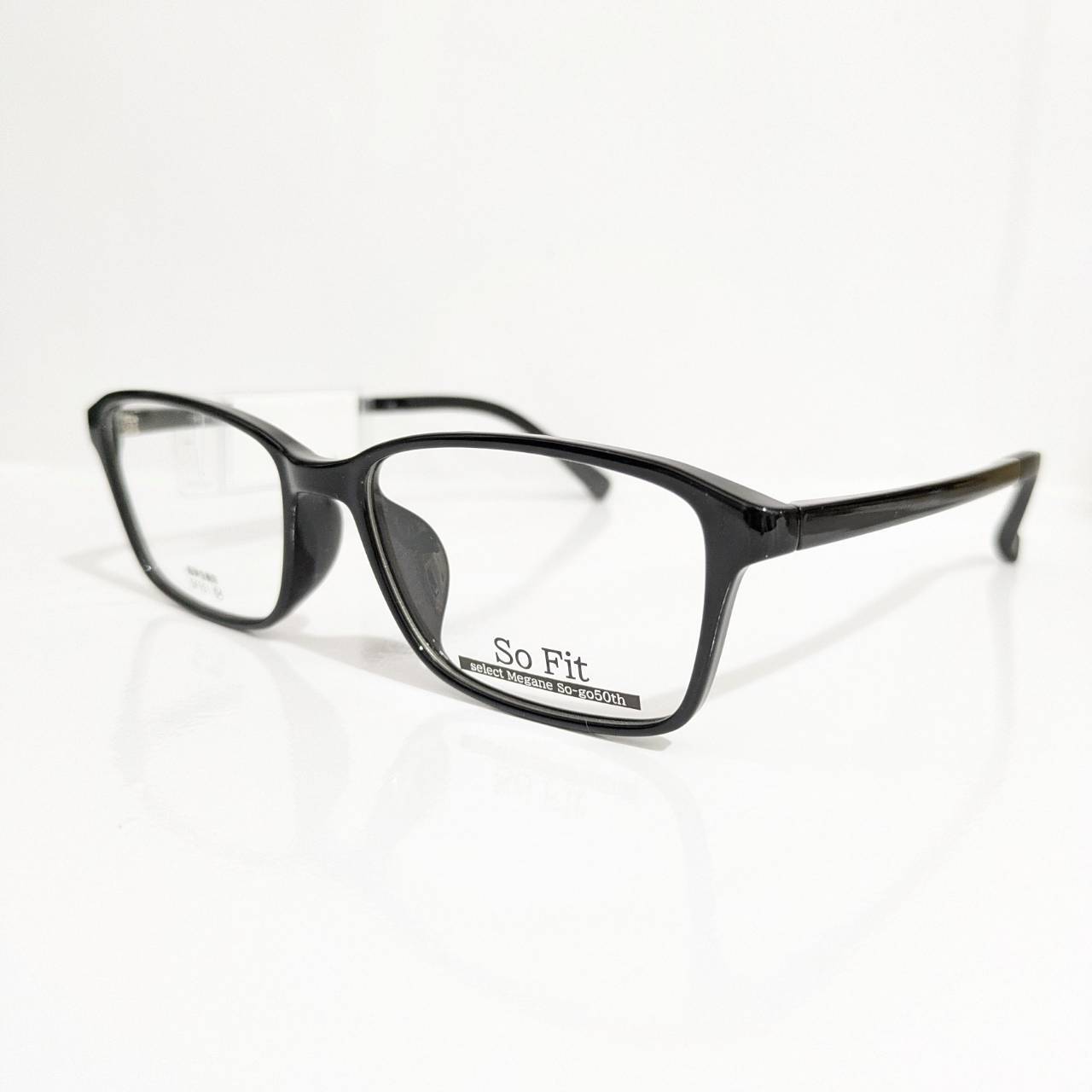 【SoFit】スクエアセルフレーム ブラック