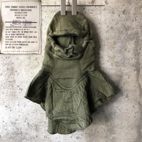 米軍実物 US ARMY 80s フード バラクラバ 新品未使用 デッドストック