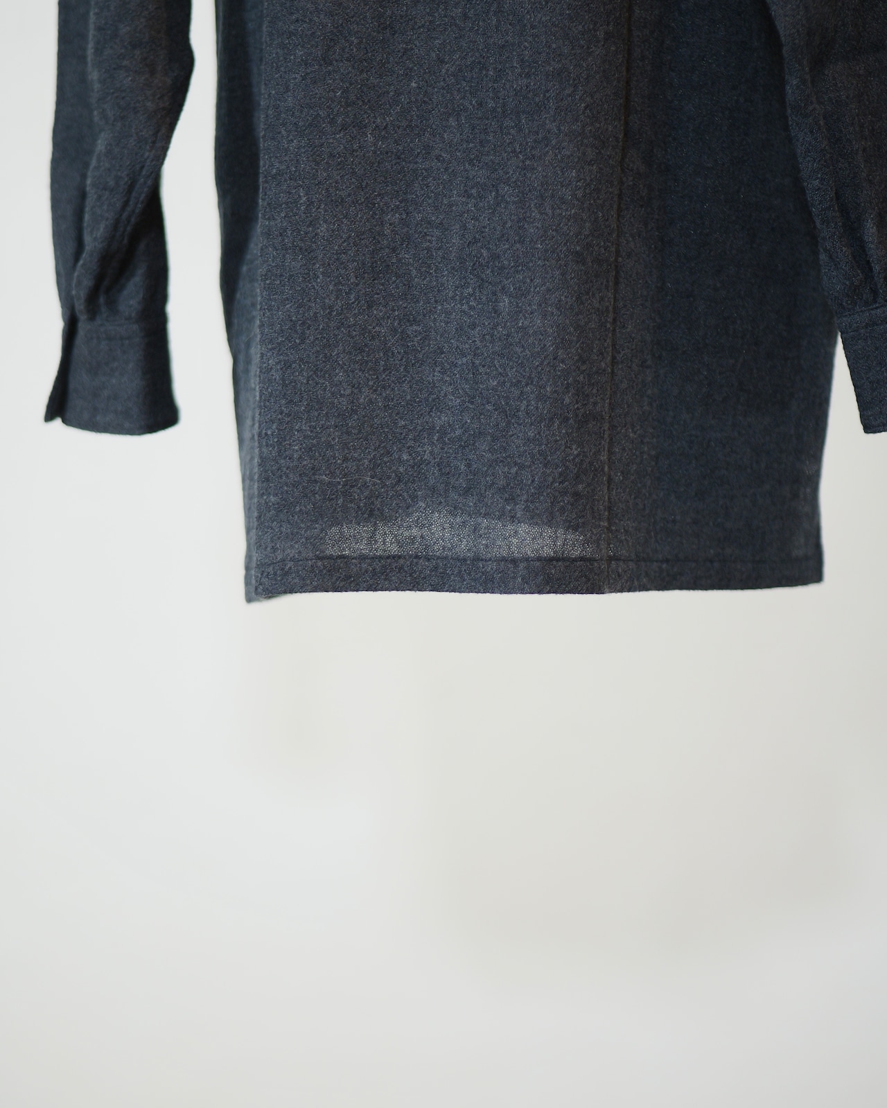 METHO - Single yoke shirt / charcoal