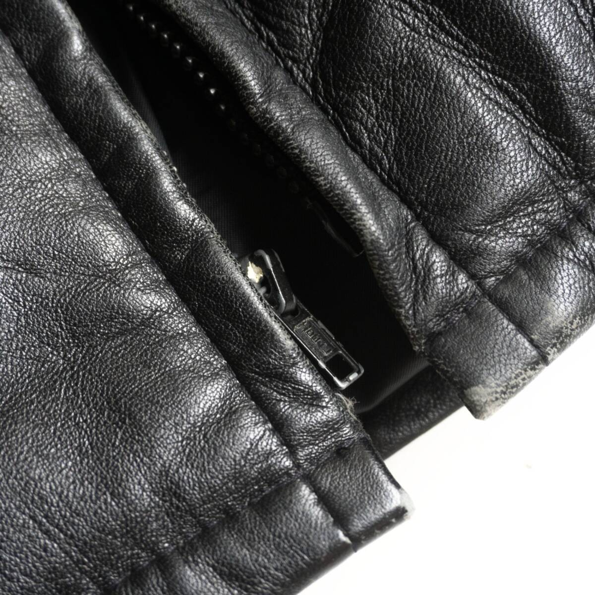 Schott 214d ダウン ショット レザー LEATHER SERIES NYC OFFICIAL