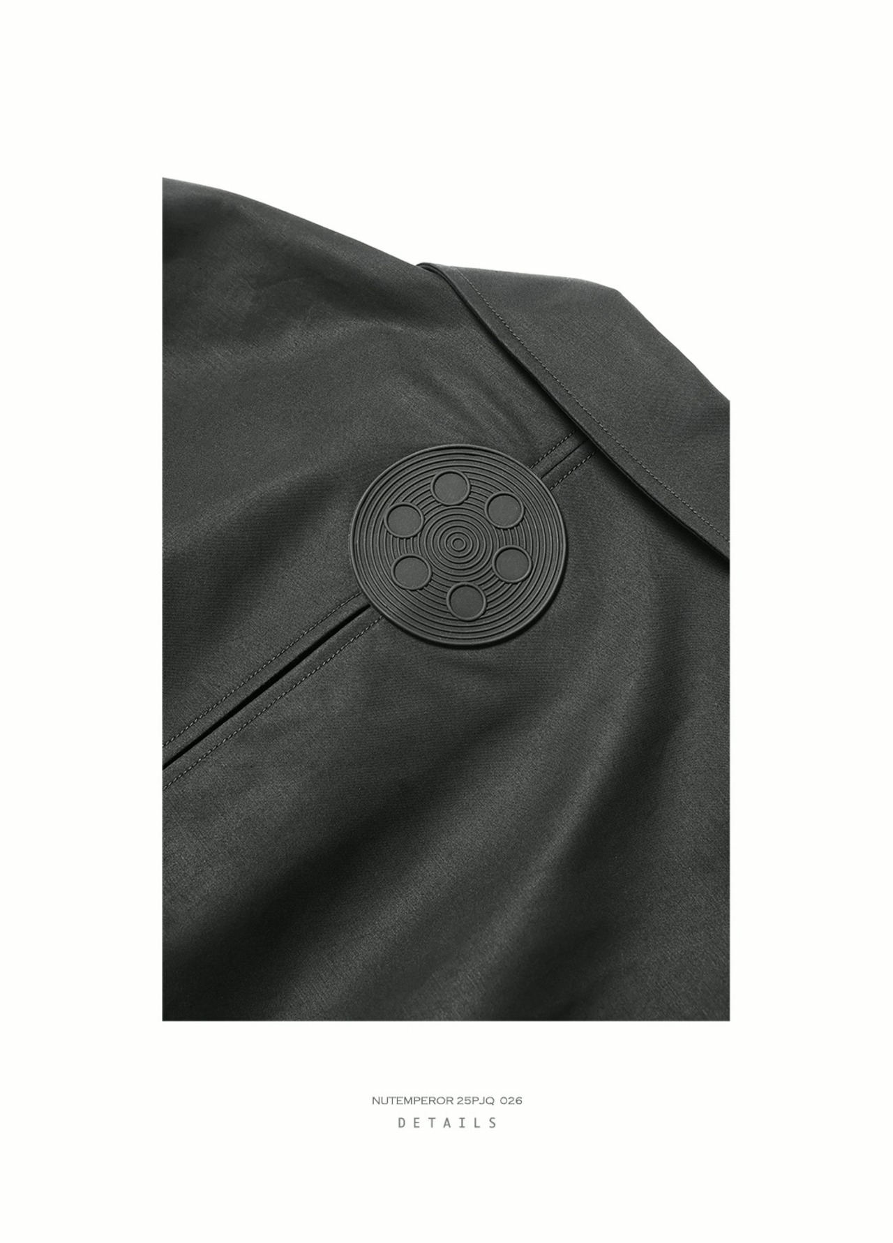 NUTEMPEROR Quip Project 026 Irregular Bomber Jacket