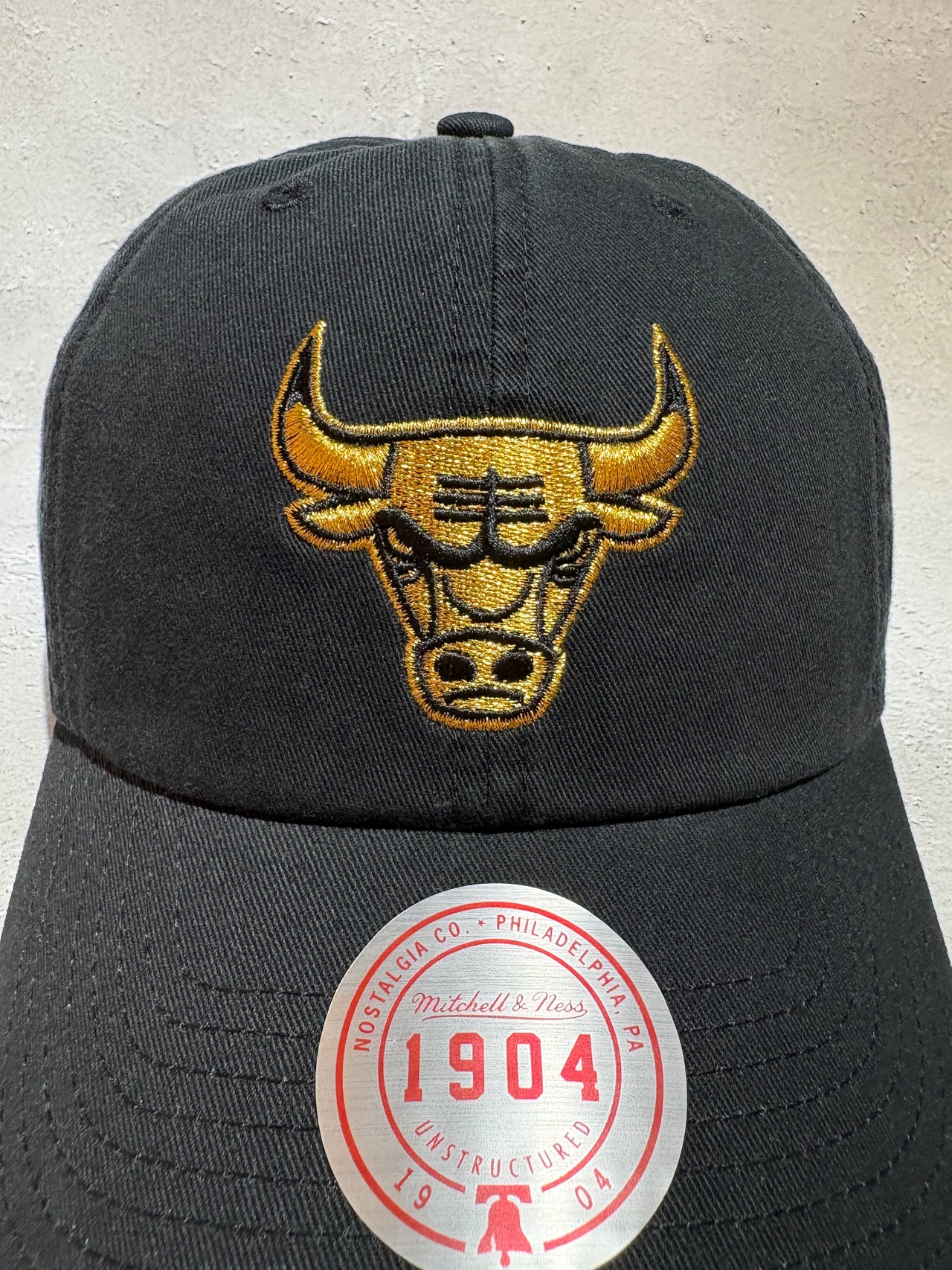 Mitchell&Ness/ミッチェルアンドネス NBA シカゴ・ブルズ キャップ ブラック