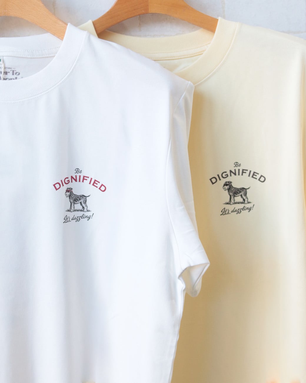 Select】シュナウザーイラストTシャツ (260876) | voice clothing store