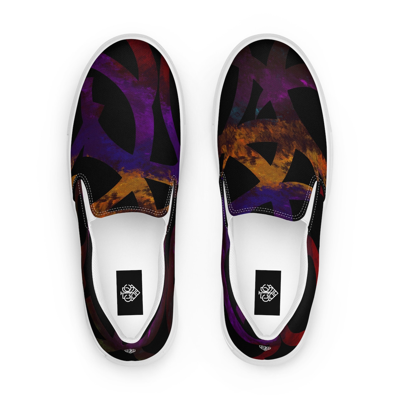 Men's slip-on canvas shoes