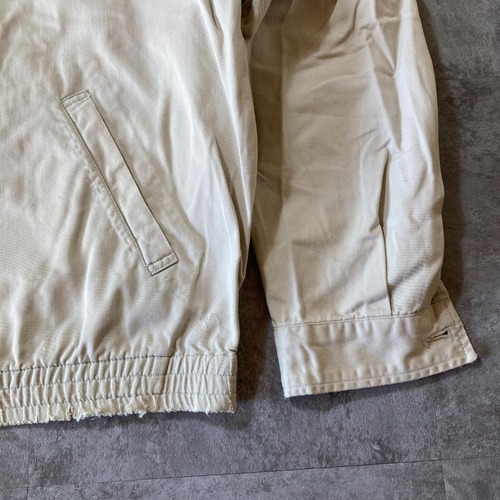 90s Ralph Lauren ワンポイント刺繍 スイングトップ 無地 ポルトガル製 L jacket 詳細写真6