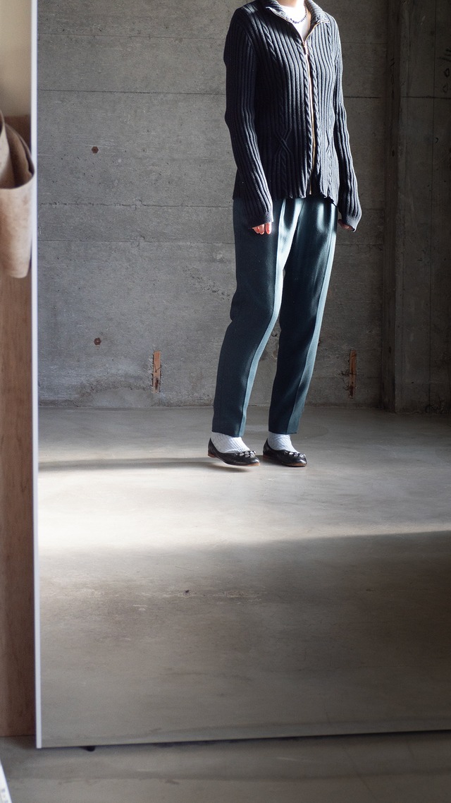 "K.T KIYOKO TAKASE" used Wool amunzen trousers