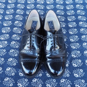 90’s BOSTONIAN IMPRESSION 7.5EEE(25.5cm) Leather Oxford Shoes USA製 ストレートチップ レザーシューズ