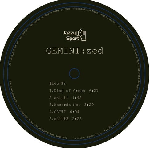 予約〉【LP】GEMINI - zed | Jazzy Sport Shimokitazawa